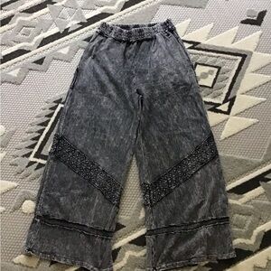 j.Her Gray Wide Leg Pants